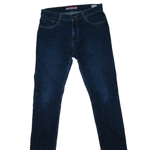 Tommy Hilfiger Jeans Men 32x30 Slim Straight - Picture 1 of 8